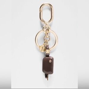 Lululemon Everywhere Belt Bag Charm Keychain Goodnight Plum/Gold